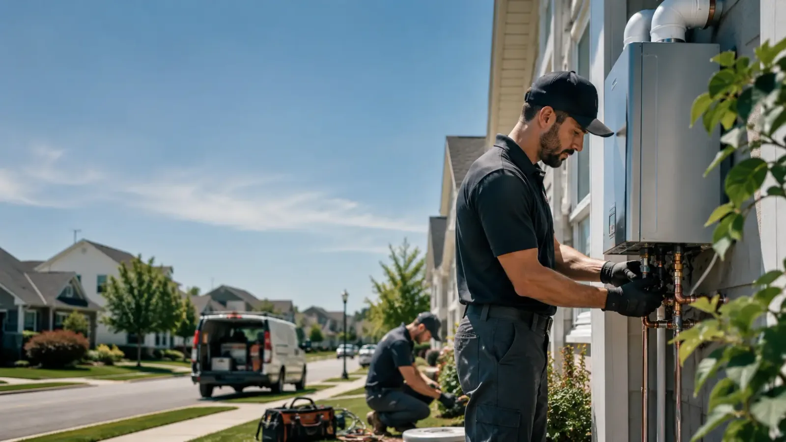 Tankless Water Heater Installation in Pearsall, TX